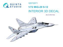 MiG-29 9-12 Interior 3D Decal