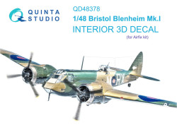 Bristol Blenheim Mk.I Interior 3D Decal