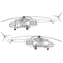 Mil Mi-8 PPA Conversion Detail Set (AMK)