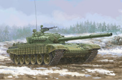 T-72 Ural with Kontakt-1 Reactive Armor