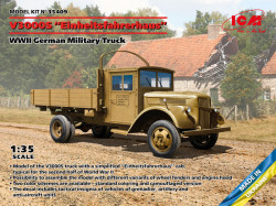 V3000S Einheitsfahrerhaus, WWII German Military Truck 