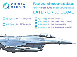 F-16 block 40/42 reinforcement plates (Kinetic 2022 tool)