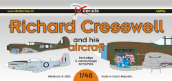 Richard Creswell and his aircraft