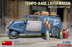 Tempo A400 Lieferwagen. Milk Delivery Van
