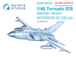 Tornado IDS German Interior 3D Decal (small version) (with 3D-printed resin parts)