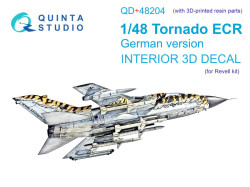 Tornado ECR German Interior 3D Decal (with 3D-printed resin parts)