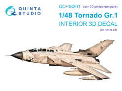 Tornado GR.1 Interior 3D Decal (with 3D-printed resin parts)