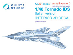 Tornado IDS Italian Interior 3D Decal (small version) (with 3D-printed resin parts)