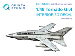 Tornado GR.4 Interior 3D Decal (with 3D-printed resin parts)