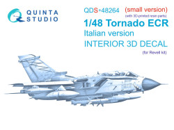 Tornado ECR Italian Interior 3D Decal (small version) (with 3D-printed resin parts)