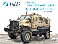 M1224 MaxxPro MRAP Interior 3D Decal