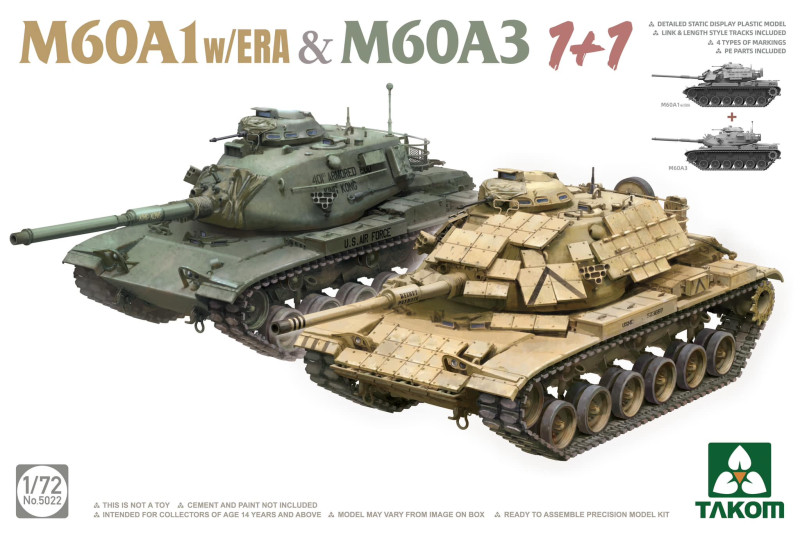 M60A1 w/ERA & M60A3 (1+1)