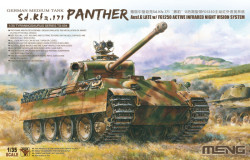 German Medium Tank Sd.Kfz.171 Panther AusG Late w/FG1250 Active Infra Night Vision