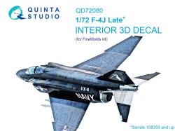 F-4J Late Interior 3D Decal