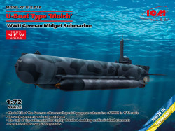 U-Boat Type Molch, WWII German Midget Submarine (100% new molds)