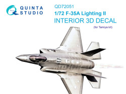 F-35A Lighting II Interior 3D Decal