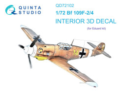 BF 109F-2/4 Interior 3D Decal