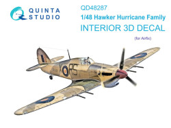 Hawker Hurricane family Interior 3D Decal