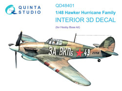 Hawker Hurricane family Interior 3D Decal