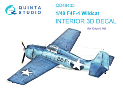 F4F-4 Wildcat Interior 3D Decal