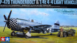 P-47D Thunderbolt & 1/4 Ton 4X4 Light Veh