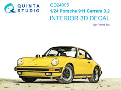 Porsche 911 Carrera 3.2 Interior 3D Decal
