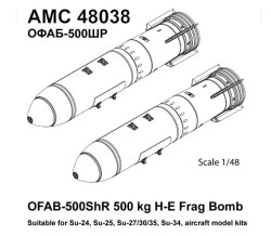 OFAB-500ShR 500 kg High-Explosive/Fragmentation