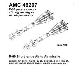 R-60 short range Air to Air missile