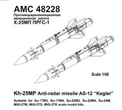 Kh-25MP Anti-radar missile AS-12 “Kegler” with passive radar HH module 1VP
