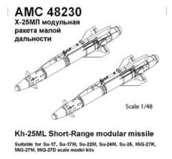 Kh-25ML Short range Air to Surface modular missile AS-10 “Karen” with laser HH