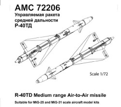 R-40TD medium range Air to Air missile with passive IR HH