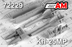 Kh-25MP Anti-radar missile AS-12 “Kegler” with passive radar HH module 2VP