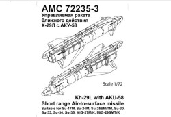 Kh-29L Short range Air to Surface with laser HH with AKU-5-1launcher