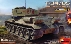 T-34/85 MOD. 1945. PLANT 112. INTERIOR KIT