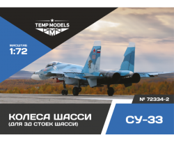 Su-33 wheels set 3D
