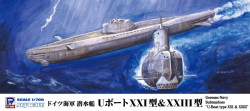 German Navy Submarines U-Boat type XXI & XXIII