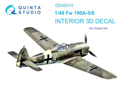 Fw 190A-5/6 Interior 3D Decal