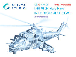 Mi-24 Nato Hind Interior 3D Decal (Small version)