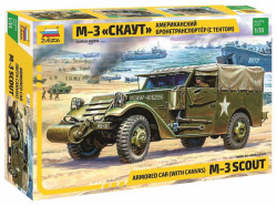M-3 Armored Scout Car with Canvas