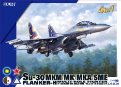 Su-30MKM/MK/MKA/SME Flanker H Multirole Fighter 4 in 1