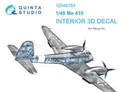 Me 410 Interior 3D Decal