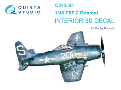 F8F-2 Bearcat Interior 3D Decal