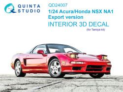 Acura-Honda NSX NA1 Export version Interior 3D Decal