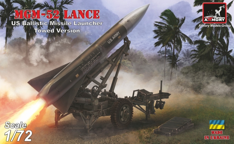 MGM-52 Lance, US ballistic SSM on towed launcher