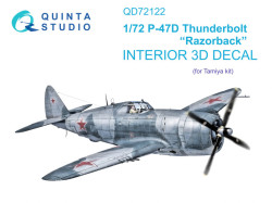 P-47D Thunderbolt Razorback Interior 3D Decal