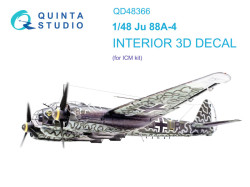 Ju 88A-4 Interior 3D Decal