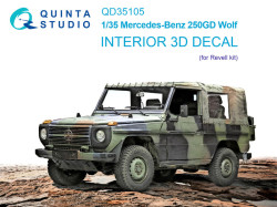 Mercedes-Benz 250GD Wolf Interior 3D Decal
