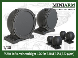 Infra-red searchlight  L-2G for T-10M,T-55A,T-62 (4pcs)