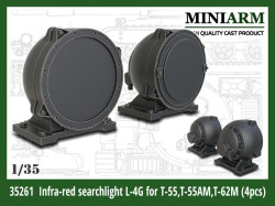 Infra-red searchlight  L-4G for T-55,T-55AM,T-62M  (4pcs)