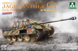 Jagdpanther G1 early production w/ Zimmerit